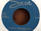The Caliphs - Today, Tomorrow 45 7 Inch Single Sara Records Psych Garage Rock