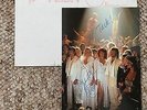 ABBA SUPER TROUPER POSTCARD SIGNED BY AGNETHA WITH MESSAGE AND ABBA ENVELOPE