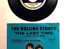 Rolling Stones: The Last Time with PS VG+/EX 1965 Original 45-LON 9741