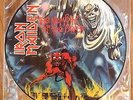 iron maiden original 1982pressing number of the beast picture disc vinyl LP