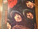 The Beatles Rubber Soul RARE Mono Japanese Odeon Red Vinyl Record LP W/obi