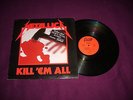 LP METALLICA / KILL 'EM ALL / BERNETT SB 18007 FRENCH PRESS 1983