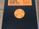 Lily Allen Alright, Still - Rare Vinyl LP 2006 Regal VG Condition, Never Used