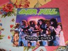 Overkill Taking Over Record Vinyl-Atlantic 817351-Megaforce Worldwide-1987
