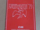 LED ZEPPELIN RARE ORIGINAL KNEBWORTH 1979 UK CONCERT PROGRAMME