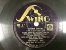 COLEMAN HAWKINS Feat DJANGO REINHARDT Honeysuckle FRENCH 78 RPM SWING SW 1 VG+