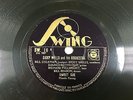 DICKY WELLS Feat DJANGO REINHARDT Sweet Sue FRENCH 78 RPM SWING SW 16 VG+