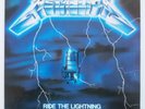 Metallica - Ride the Lightning Vinyl LP UK A1/A1 + Inner + Rare Merch Insert