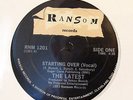 THE LATEST-STARTING OVER ON RANSOM PRIVATE BOOGIE SYNTH 12