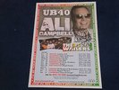 ALI CAMPBELL UB40 SIGNED  POSTER