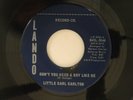 Little Carl Carlton 45 I'LL LOVE YOU FOREVER / ...NEED A BOY... Lando M- to VG++