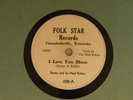 Scotty Tar Heel Rubye 78 LOVE YOU BLUES / GOODNIGHT VG+ crack from edge to label