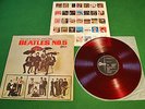 Beatles No. 5 Japan LP von 1967 red wax rotes vinyl Odeon OR 8028