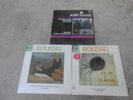 ALBERT ROUSSEL-3 LP'S-ERATO 15540/15546-HARMONIA MUNDI 55735--BALLET-TRIO-NM