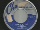 DOOWOP R&B bw/ JUMP- FLAMINGOS - PLAN FOR LOVE - HEAR BOTH-1953 CHANCE