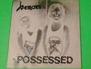 VENOM POSSESSED LP VG++ BLACK METAL COMBAT RECORDS CRONOS GREEN LABEL