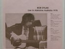 BOB DYLAN Live In Adelaine Adelaide Australia 1978 Full Tilt 2LP EF6339