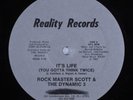 ROCK MASTER SCOTT & THE DYNAMIC 3 It's Life REALITY 12