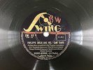 PHILIPPE BRUN Feat DJANGO REINHARDT Boogie-woogie FRENCH 78 RPM SWING SW 80 EX