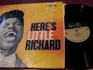LITTLE RICHARD HERE'S LITTLE RICHARD LP MONO SPECIALTY SP2100 NATURAL SOUND