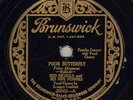 186e. Red Nichols - Poor Butterfly & Can't Yo' Heah Me Callin' - Brunswick 20062