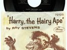 Rare Rock&Roll Novelty 45 & Pic Sleeve - Ray Stevens - Harry The Hairy Ape - M-
