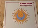 KING CRIMSON Larks' Tongues in Aspic SD-7263 LP Robert Fripp 1973 HYPE STICker