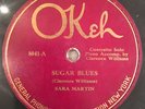 RARE Sara Martin 1st Record OKEH 8041 Sugar Blues Clarence Williams Piano 78 VG