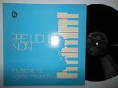 LP - LIBRARY -  EGISTO MACCHI - PRELUDI E NON