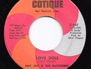 Boogaloo 45 RAY JAY & EASTSIDERS Love Doll/Roly Poly Cotique HEAR Rare GREAT