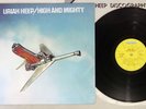 URIAH HEEP HIGH AND MIGHTY BRONZE P-10196B JAPAN Vinyl LP