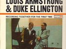 LOUIS ARMSTRONG&DUKE ELLINGTON-LP-RARE ORG. ROULETTE-STEREO-