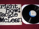 JACKIE MCLEAN Right Now 1965 Blue Note mono LP BLP 4215 NY USA Labels IN SHRINK