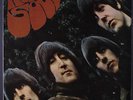 BEATLES: Rubber Soul LP (UK, 1969 black/silver 'lines' lbl w/ 1 EMI boxed logo,