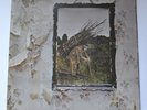 LED ZEPPELIN IV VINYL LP ATLANTIC 2nd PRESS SD7208 1971 USA RELEASE EX/VG