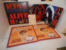 KISS ALIVE II 2 LP G/F Poster Booklet Stickers Peaches Sleeves Sterling 1stp NM