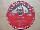 ELVIS PRESLEY-PARALYZED-RARE 1957 IRISH PRESSED 78-RED HMV LABEL-IP 1255-MOON