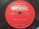 IMPERIAL 5528 RICKY NELSON 78 RPM 