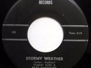 TOMMY BURK & THE COUNTS 45 Stormy Weather / True Love's Gone DOO WOP dm361