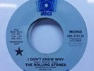 The Rolling Stones I Don't Know Why mono stereo promo ABKCO 45 Vinyl Record 69v