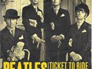 THE BEATLES 45 TICKET TO RIDE+PS SWEDEN RARE