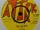 Dub 45 UPSETTERS Kiss Me Neck / Da Ba Day ATTACK (UK, 1975) Lee Scratch Perry