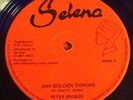 PETER BROGGS - Jah Golden Throne. UK Selena 12'. Killer Roots  Blue Vinyl 1980