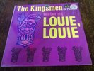 The Kingsmen in Person featuring Louie Louie  LP. SEALED NOS b17