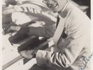 John Madin The Mikado Wurlitzer Organ Hand Signed WW2 Antique RPC Photo Postcard