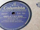 BRAHMS SONATA NO3 IN D MINOR JOSEPH SZIGETI & EGON PETRI COLUMBIA LX 869-701