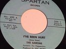 HEAR Great 61 Vocal Group R&B Stroller - The BARONS - Ive Been Hurt  SPARTAN 45