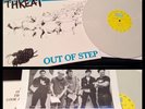 MINOR THREAT Out Of Step LP/White HC punk sXe teen idles fugazi bad brains