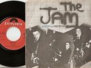 THE JAM IN THE CITY & TAKIN` MY LOVE DUTCH 45+PS 1977 MOD REVIVAL PUNK P WELLER