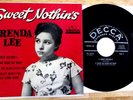 BRENDA LEE RARE EP W COVER SWEET NOTHIN'S